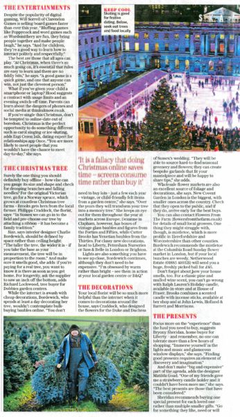 Saturday Telegraph Feature p.1